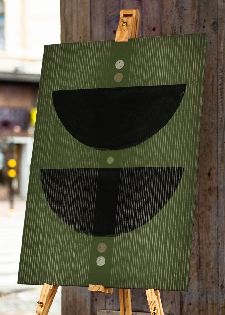 Abstract Green Mind No1