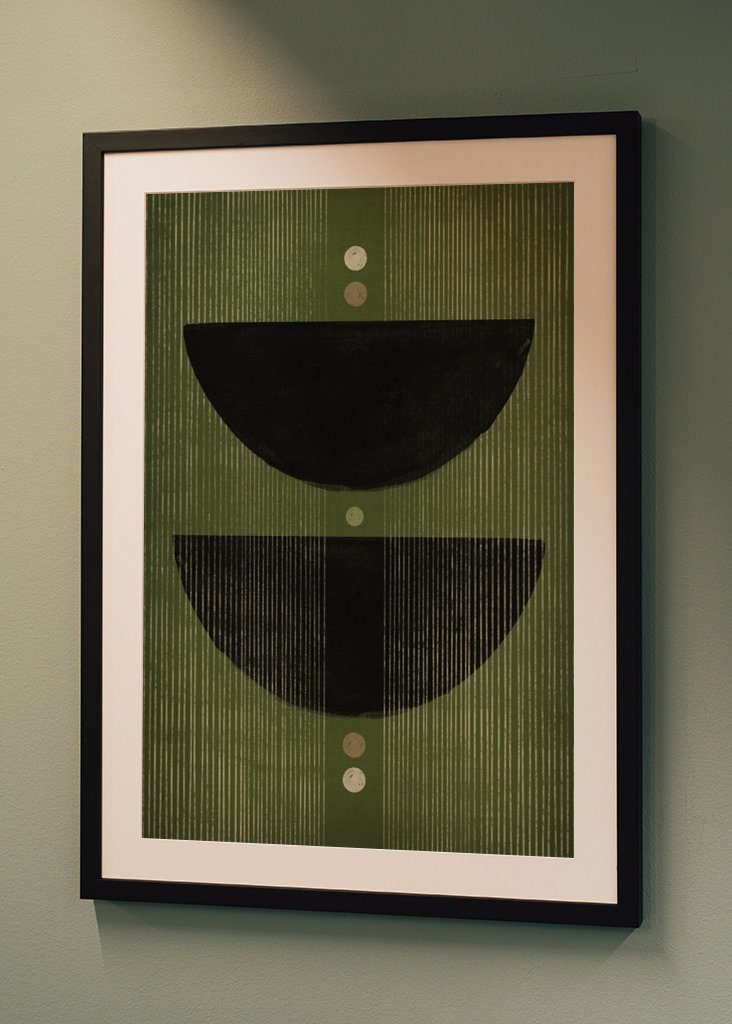 Abstract Green Mind No1