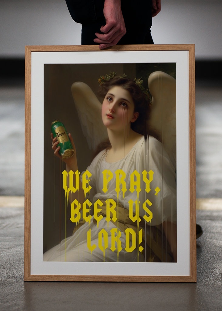 Wir beten, Bier uns, Herr!