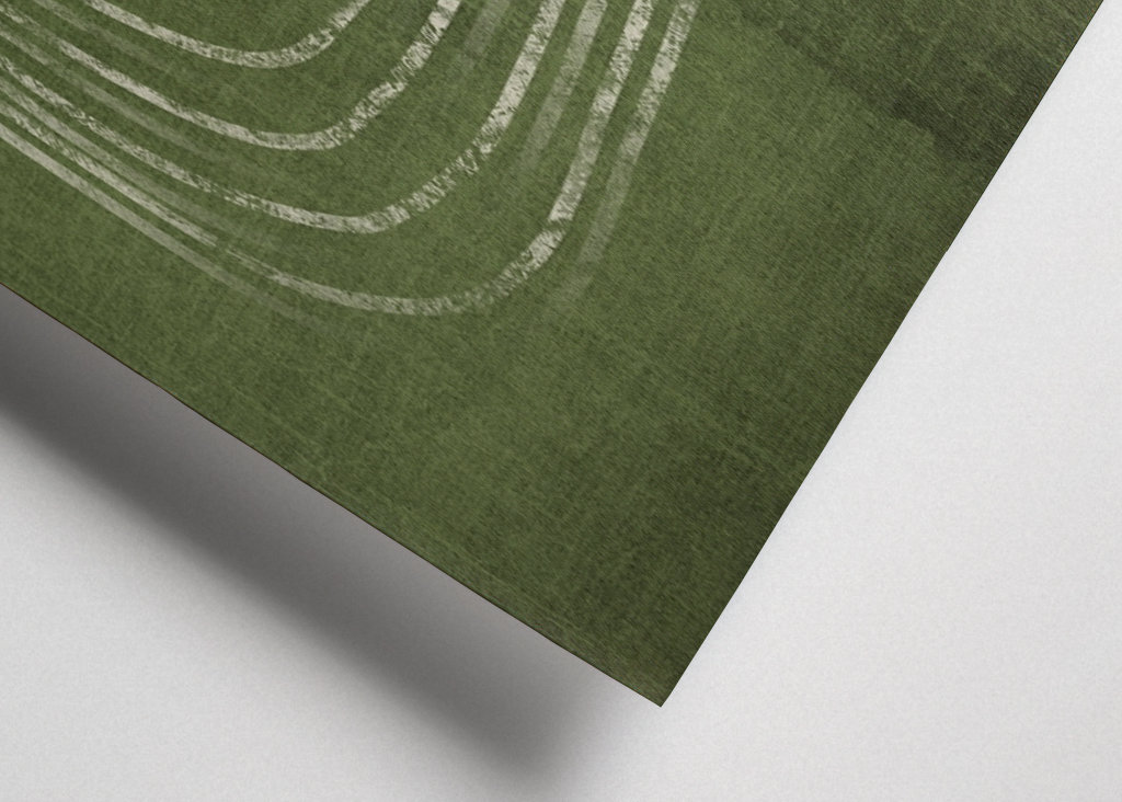 Green Abstract Waves