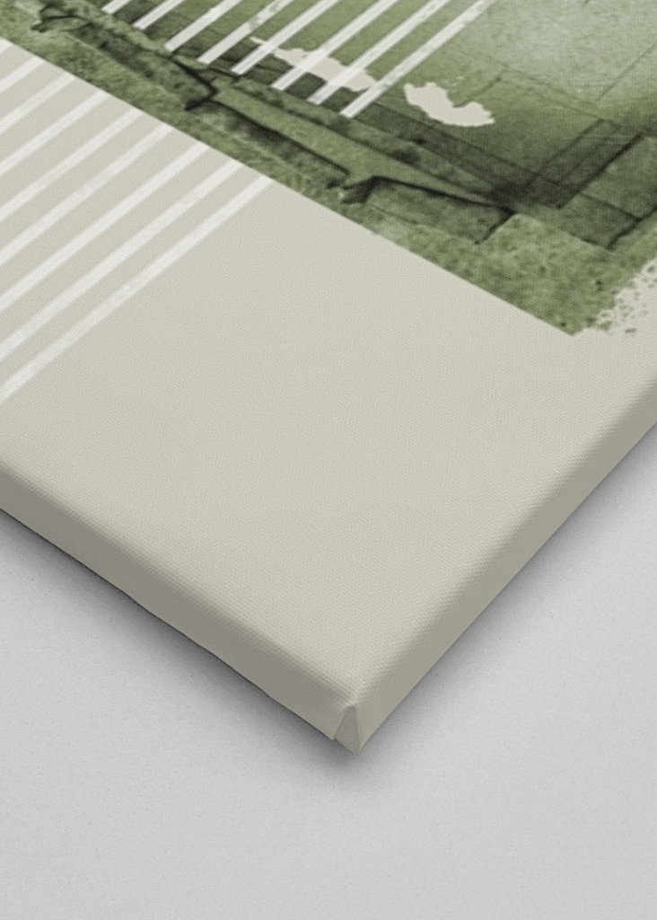 Abstract Green Nostalgia No2