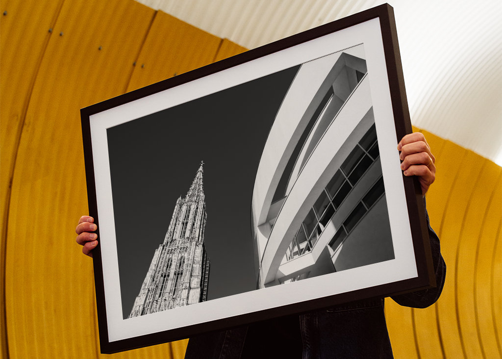Münster und Stadthaus in Ulm