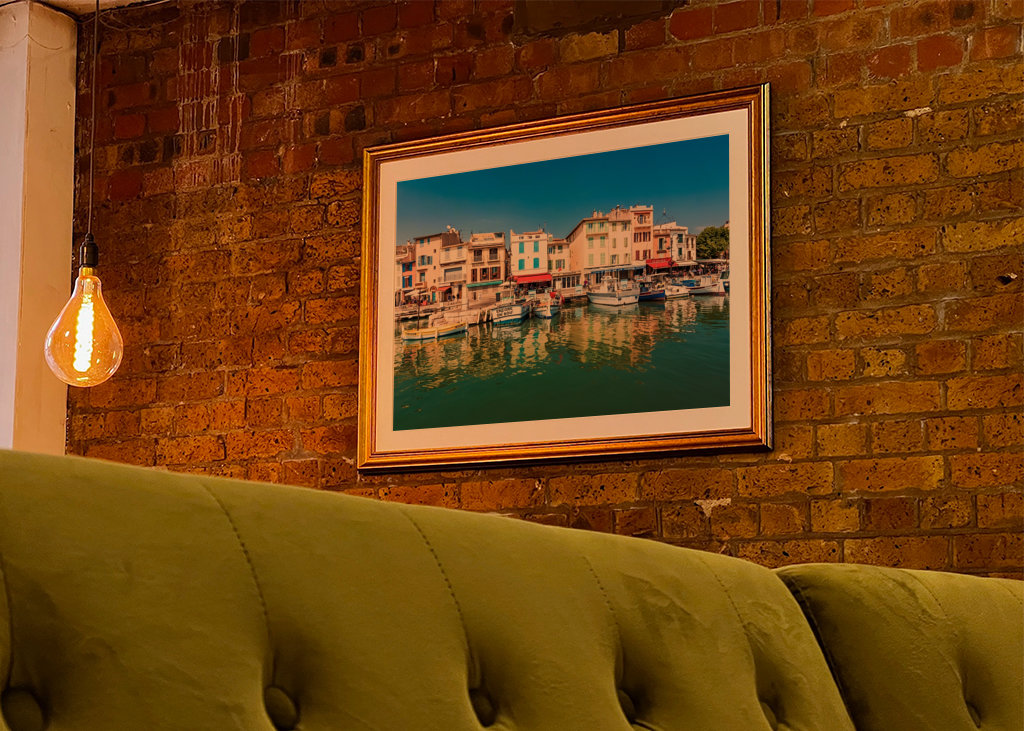 Harbor of Cassis in France