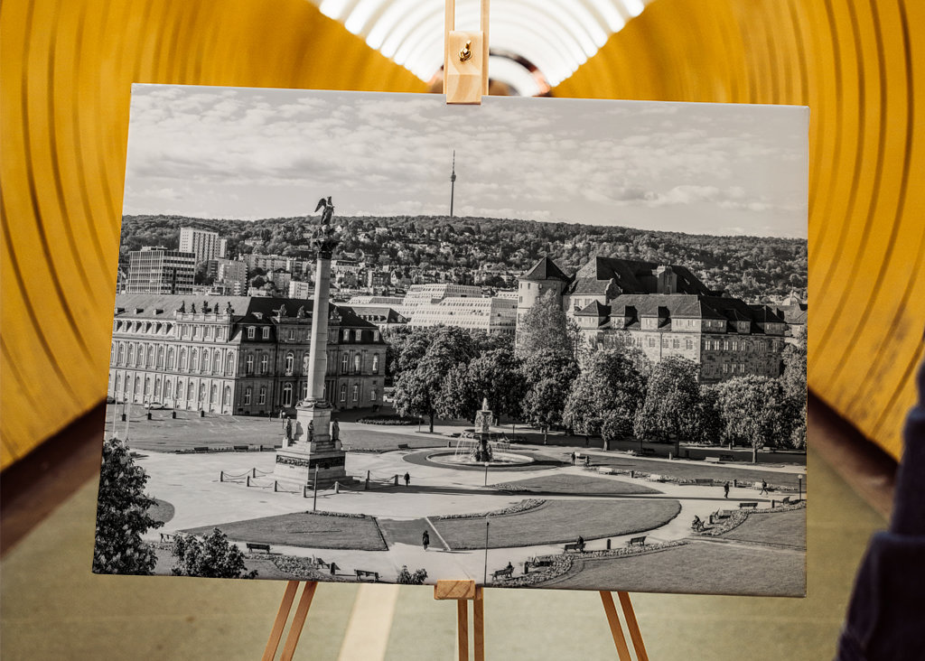 Schlossplatz in Stuttgart 