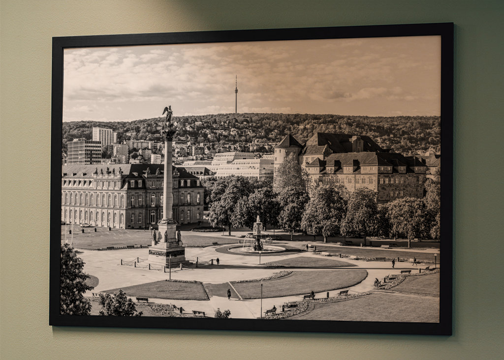 Schlossplatz in Stuttgart 