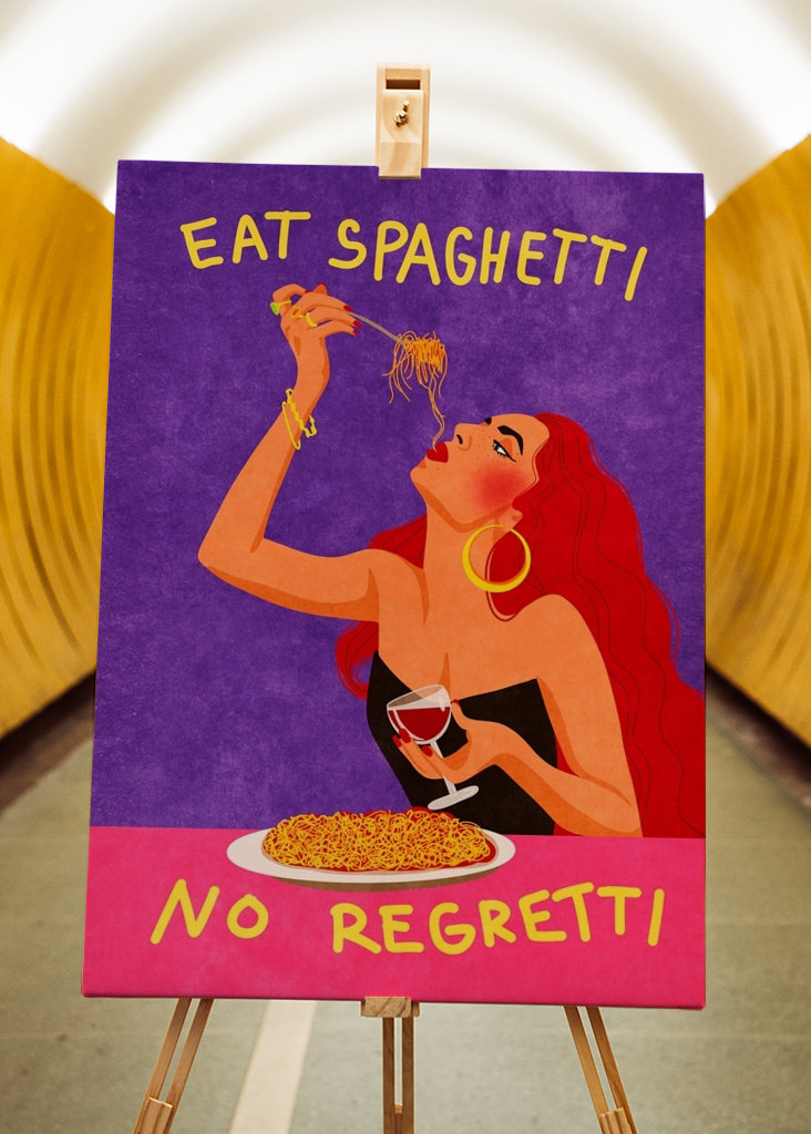 Ät spagetti, ingen ånger