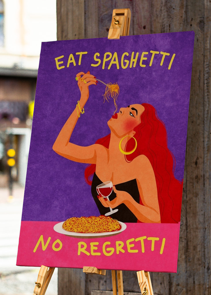 Ät spagetti, ingen ånger