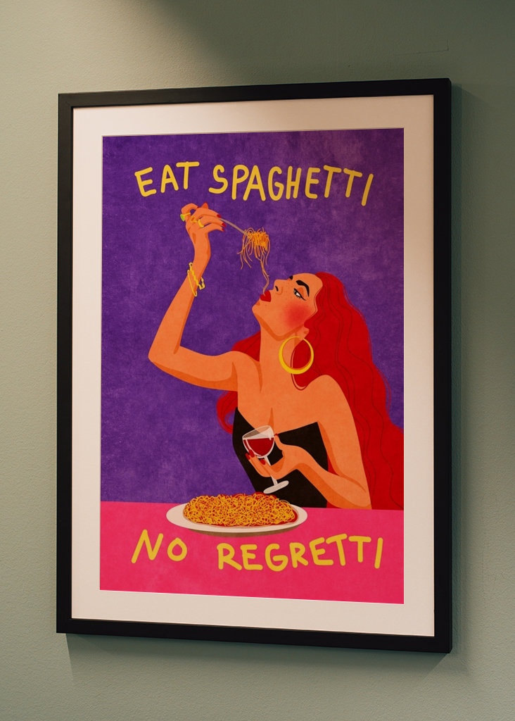 Ät spagetti, ingen ånger