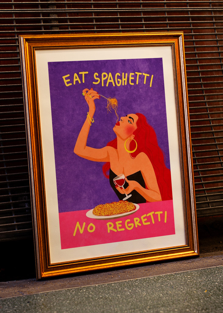 Ät spagetti, ingen ånger