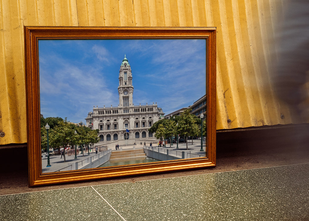 Historic City Hall in Porto