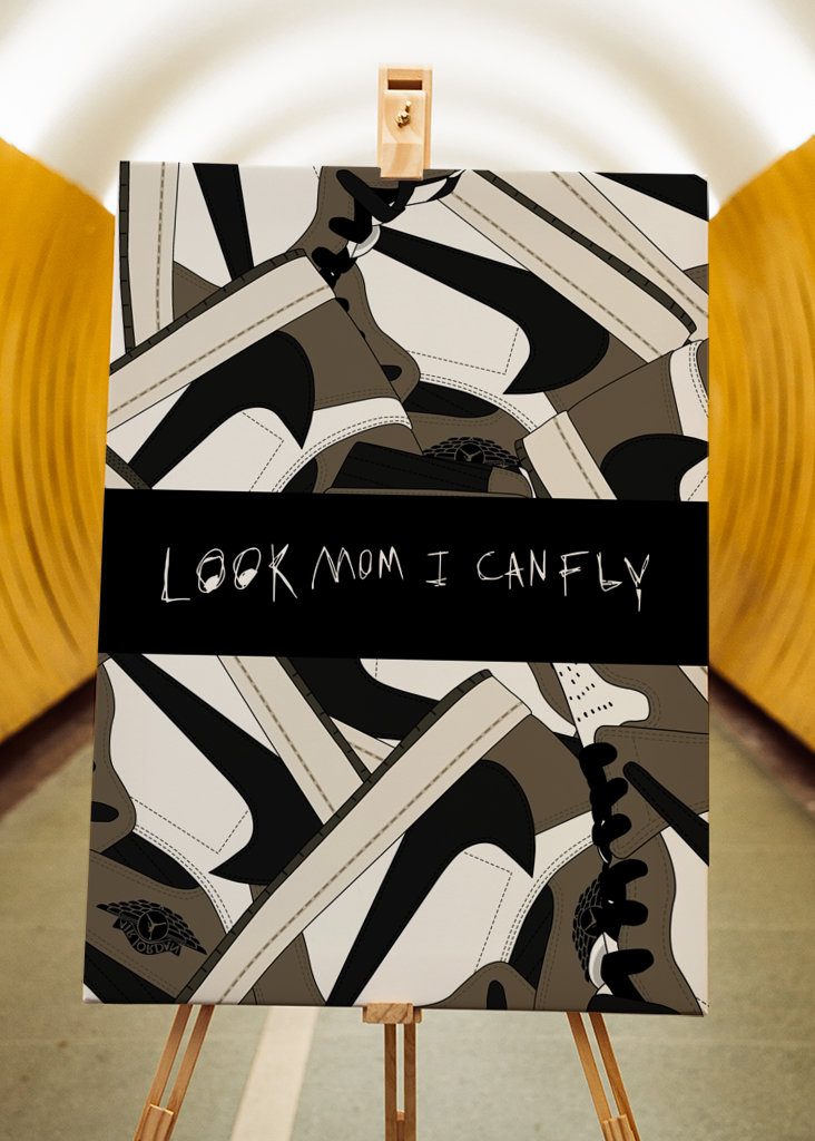 jordan x traviscot pattern