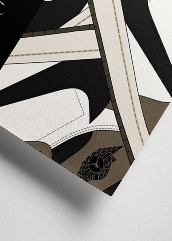 jordan x traviscot pattern