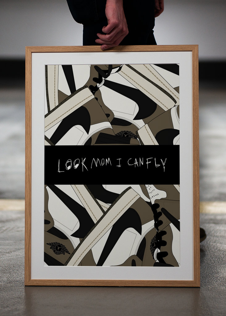 jordan x traviscot pattern