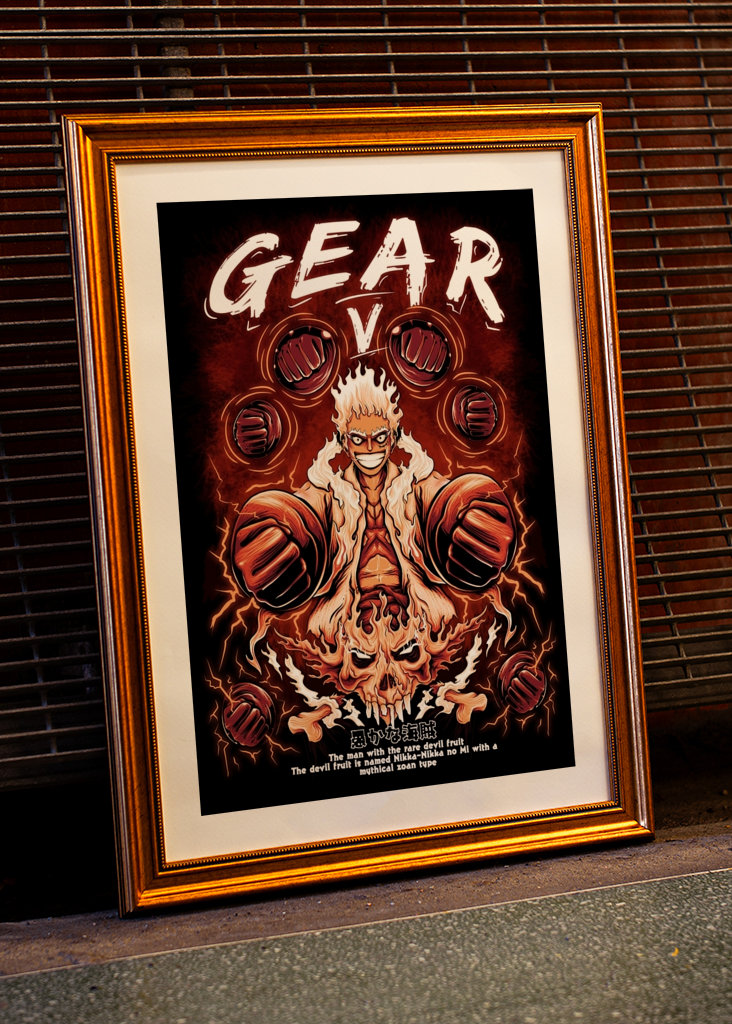 Luffy Gear 5 Une Pièce