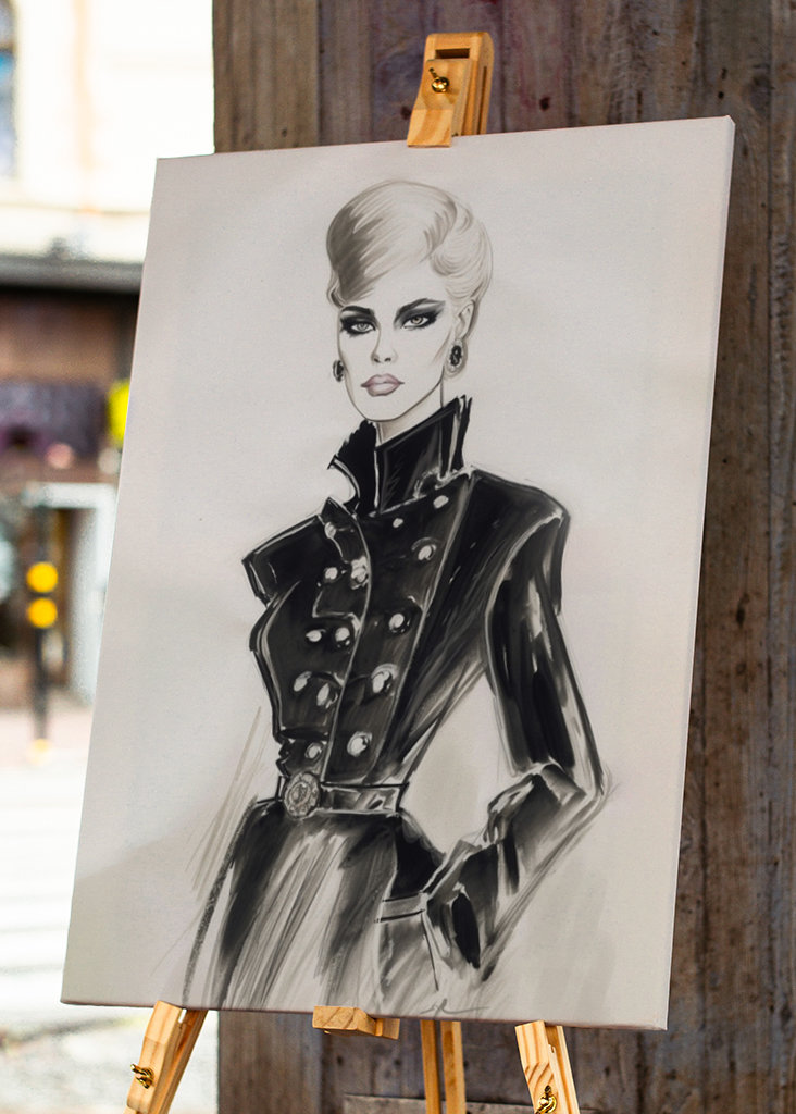 Fusion Of Art And Fashion