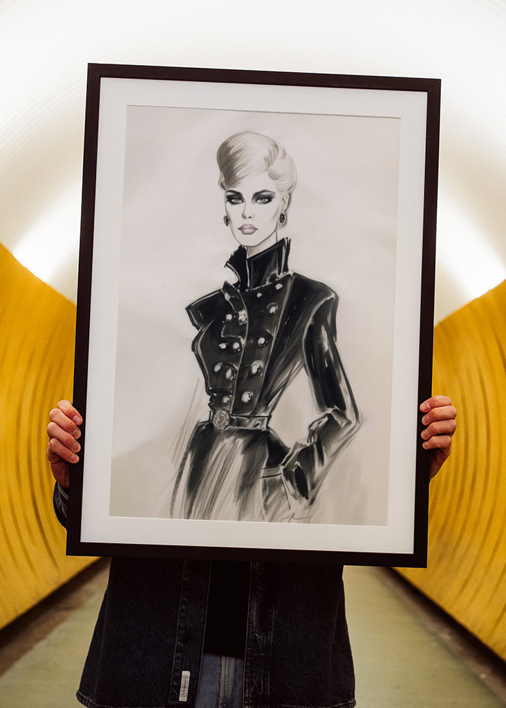 Fusion Of Art And Fashion