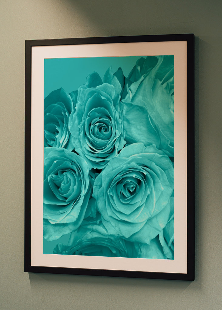 Floral - Blue Rose Love