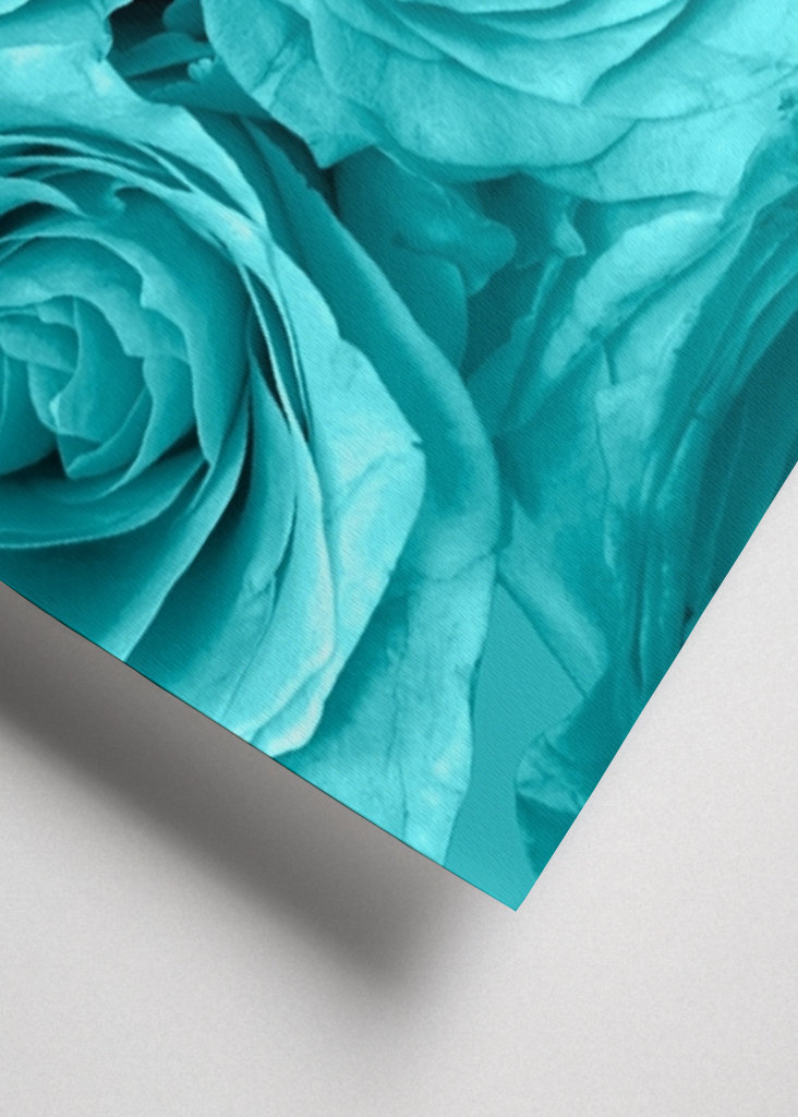 Floral - Blue Rose Love