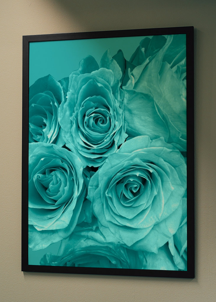 Floral - Blue Rose Love