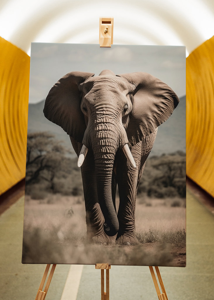 Elephant in the Savanna