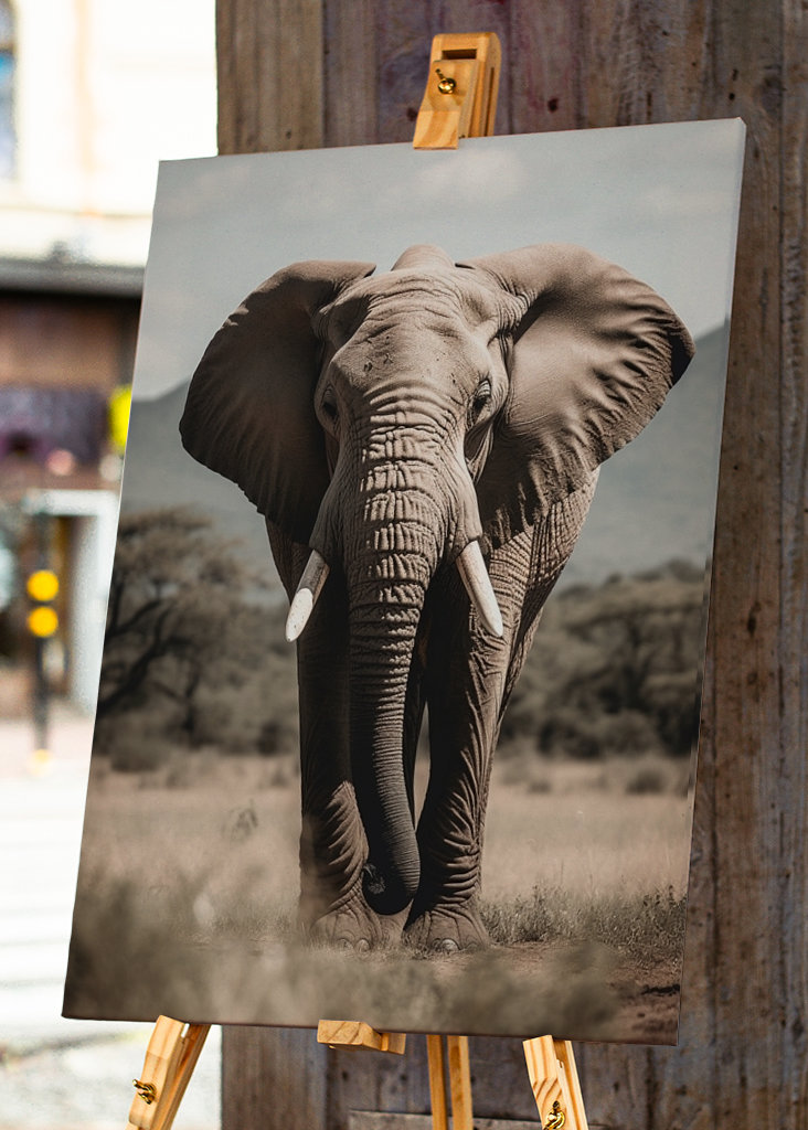 Elephant in the Savanna