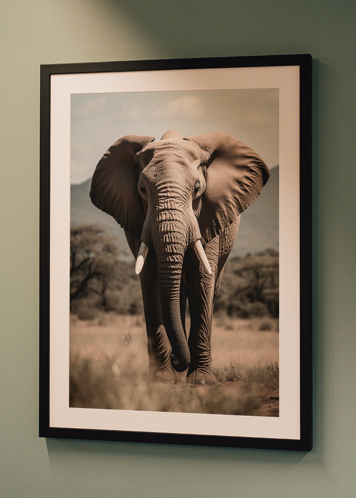 Elephant in the Savanna