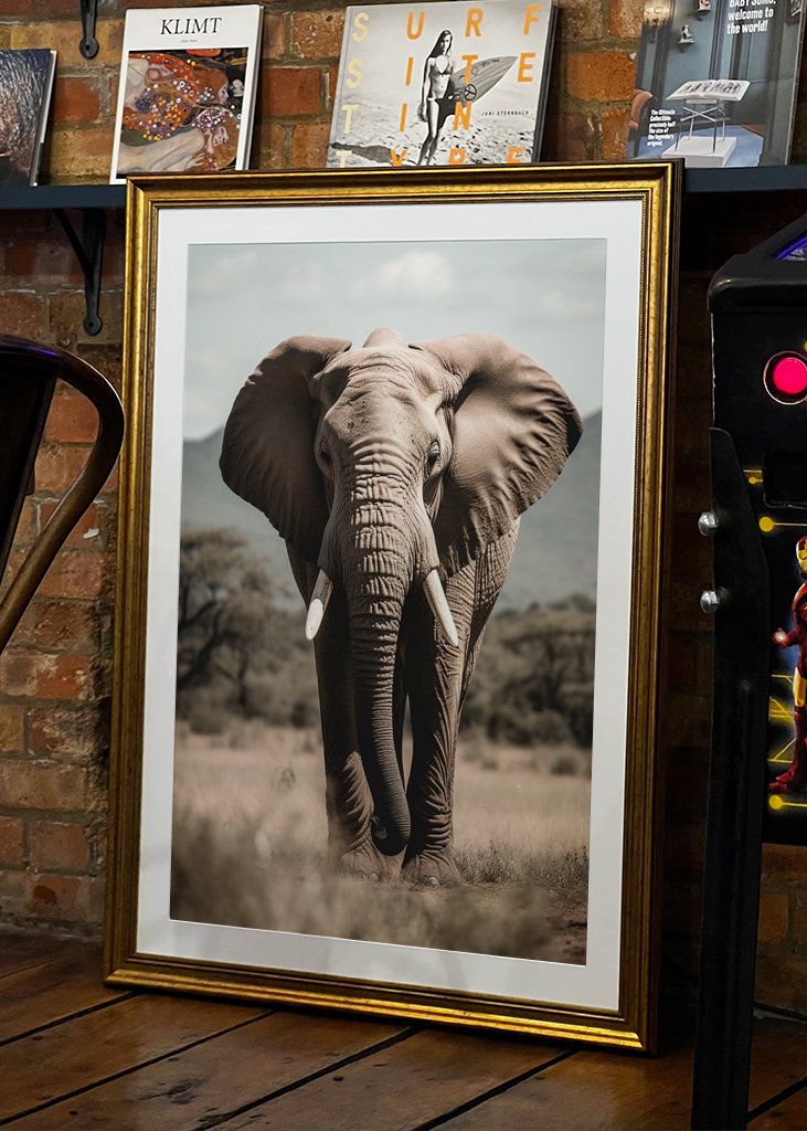 Elephant in the Savanna