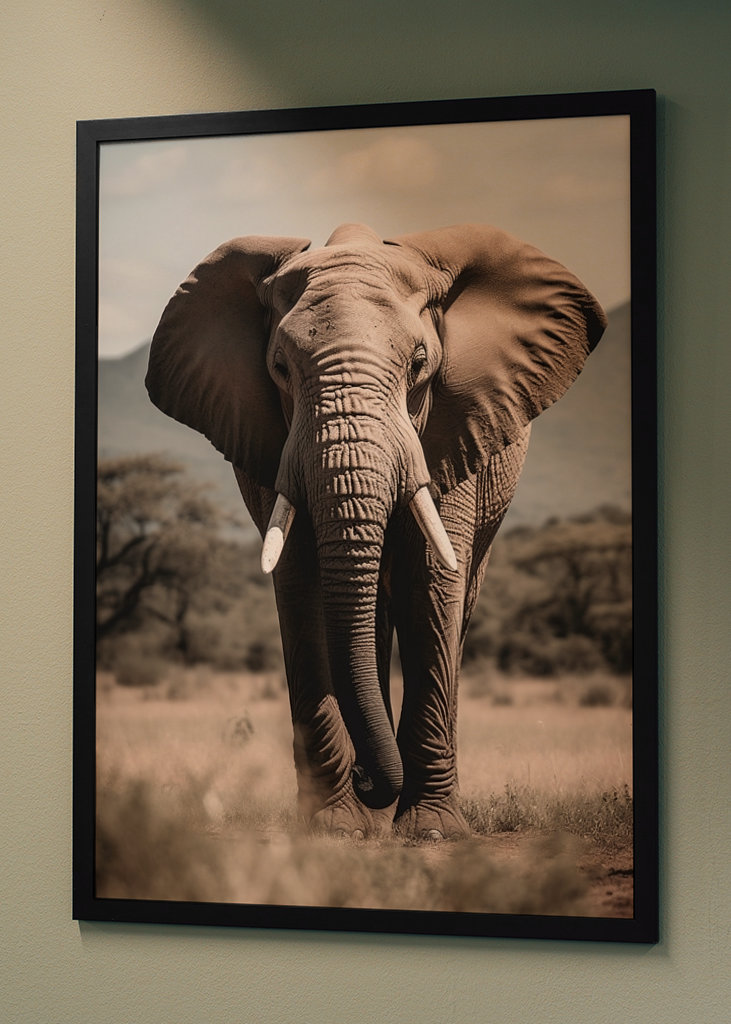 Elephant in the Savanna