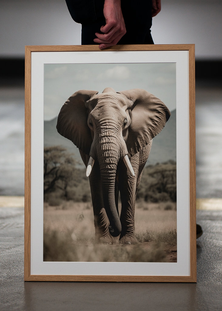 Elephant in the Savanna