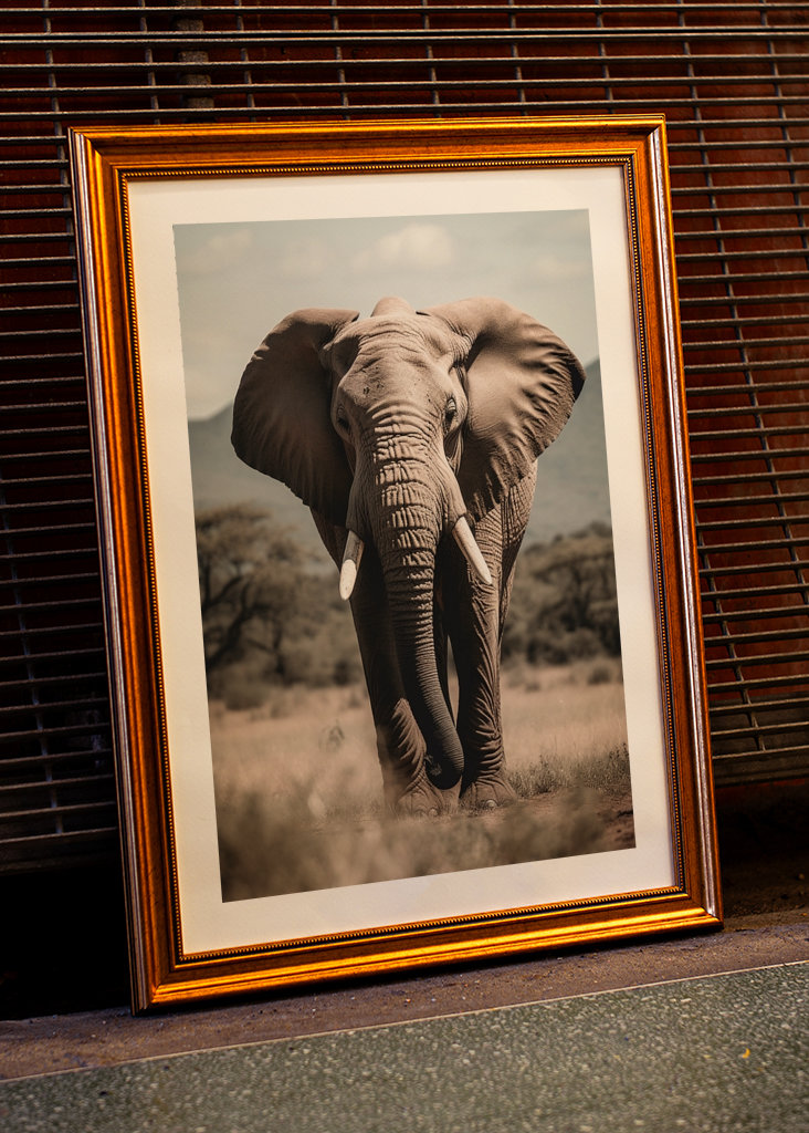 Elephant in the Savanna