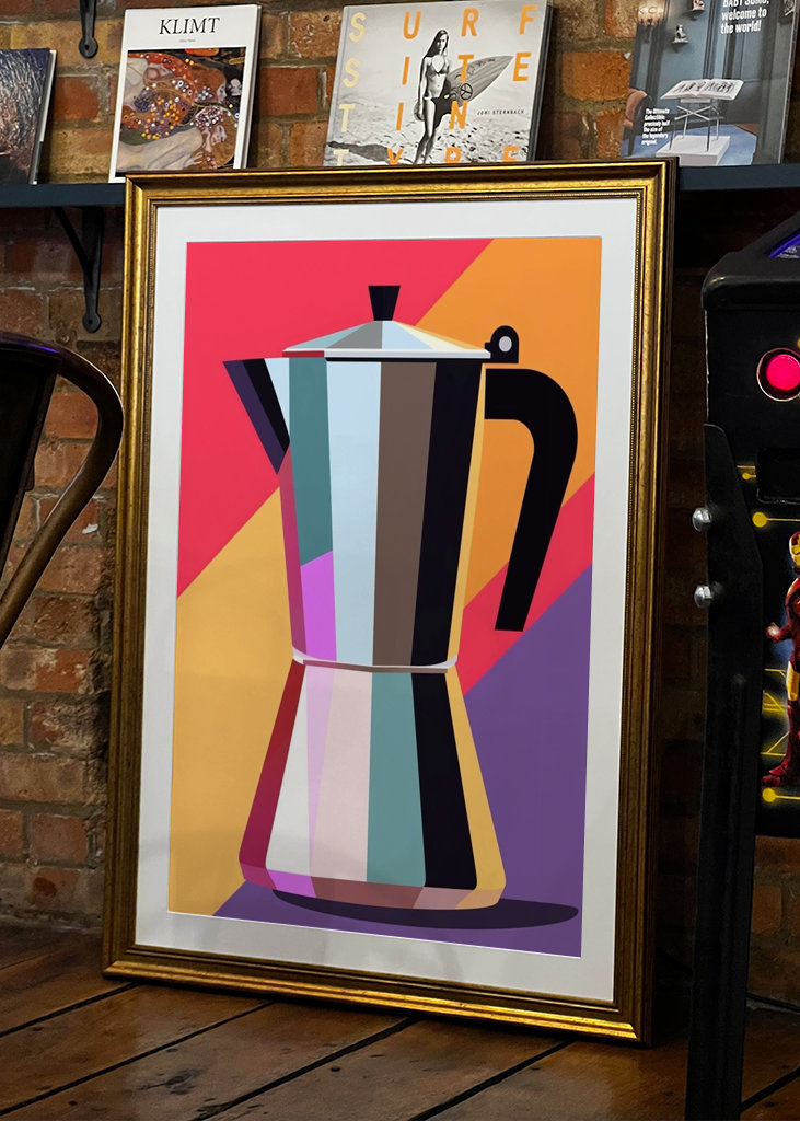 Colorful Espresso Maker