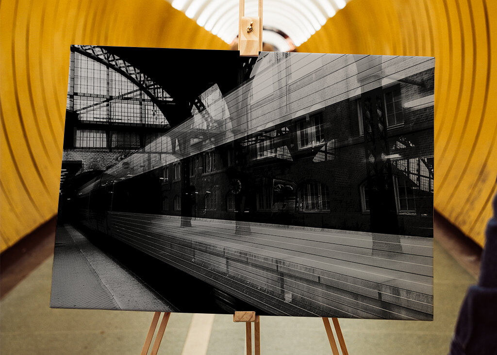 Čekání na další vlak.