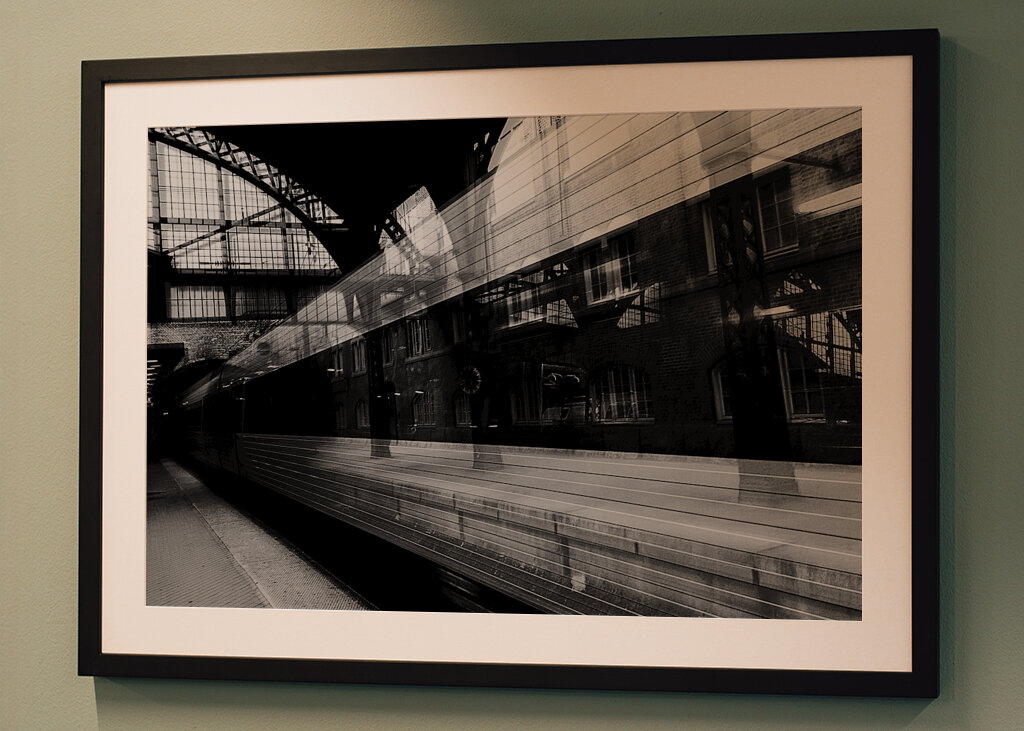 Čekání na další vlak.