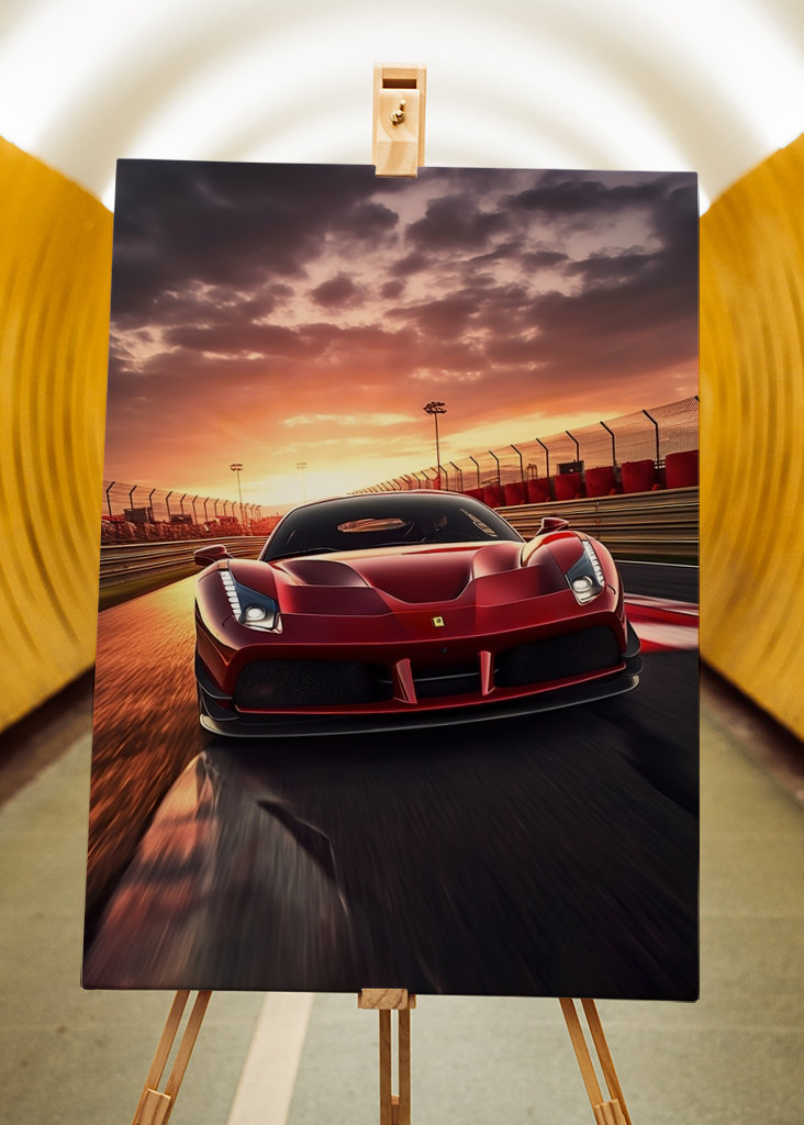 Ferrari 480 Car Racing