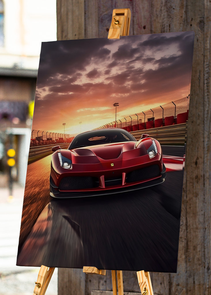 Ferrari 480 Car Racing