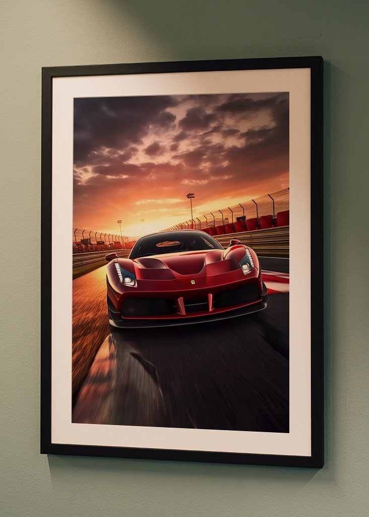 Ferrari 480 Car Racing