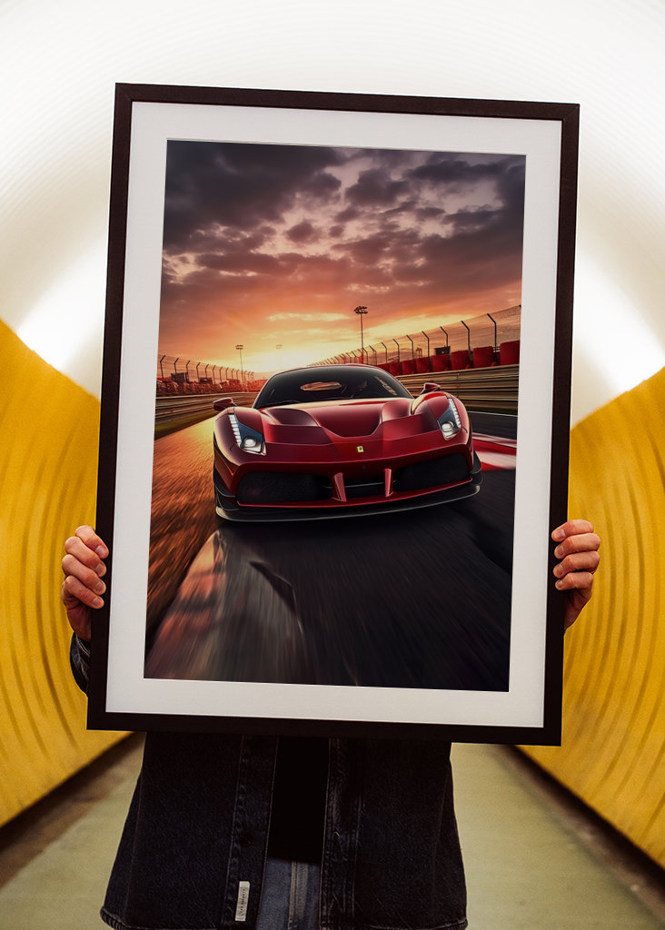 Ferrari 480 Car Racing