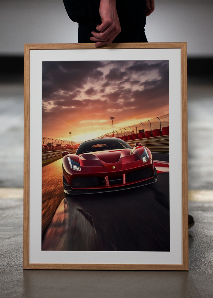 Ferrari 480 Car Racing