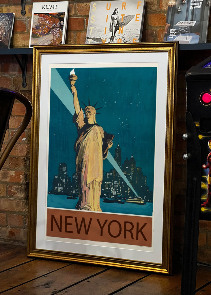 new york city vintage poster