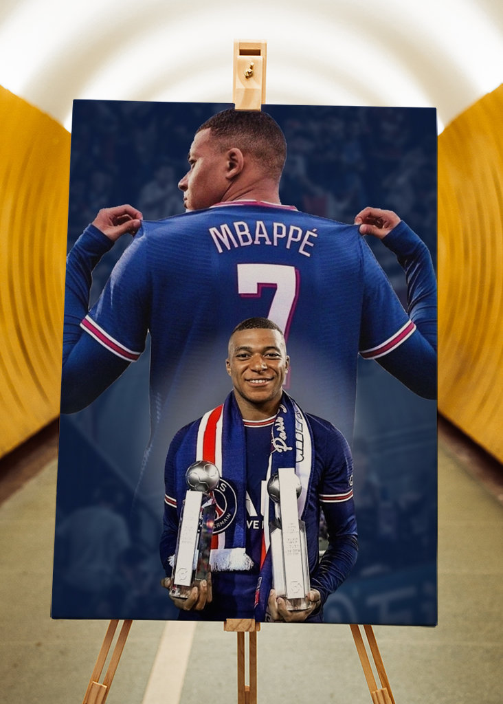 Kylian Mbappe Potrait