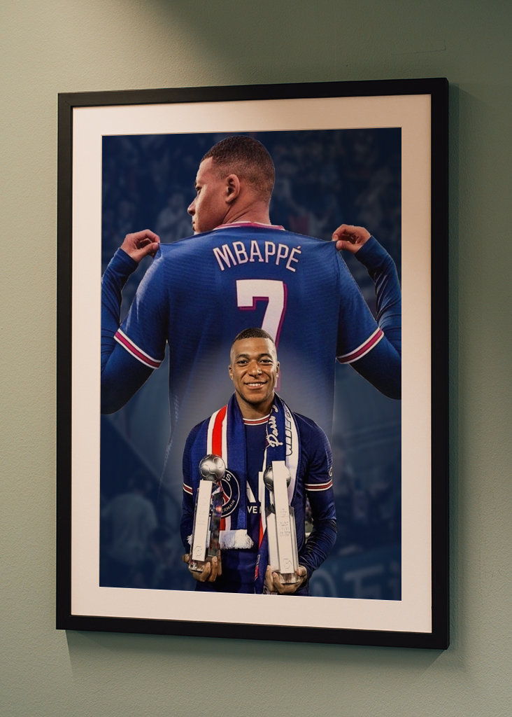 Kylian Mbappe Potrait