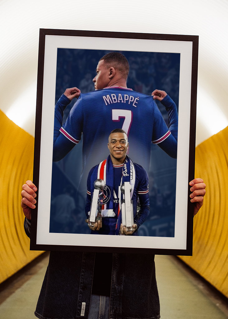 Kylian Mbappe Potrait