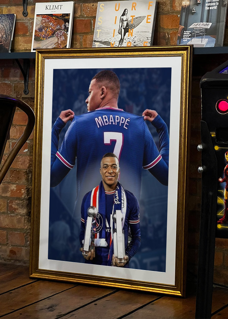 Kylian Mbappe Potrait
