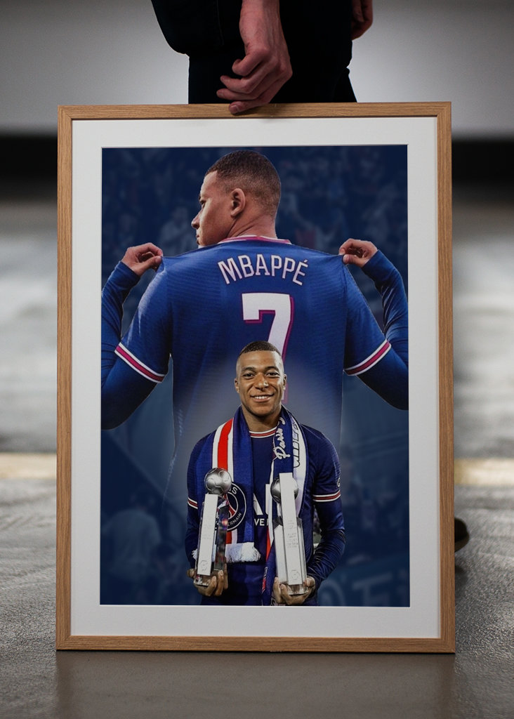 Kylian Mbappe Potrait
