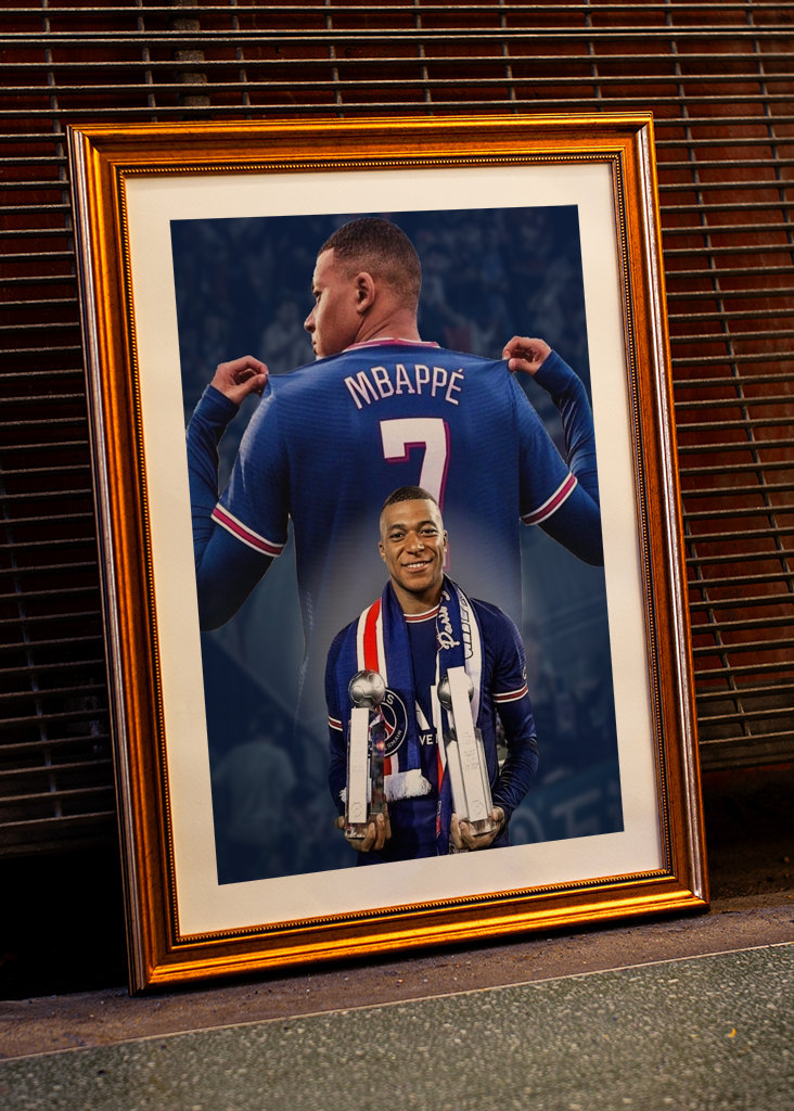 Kylian Mbappe Potrait