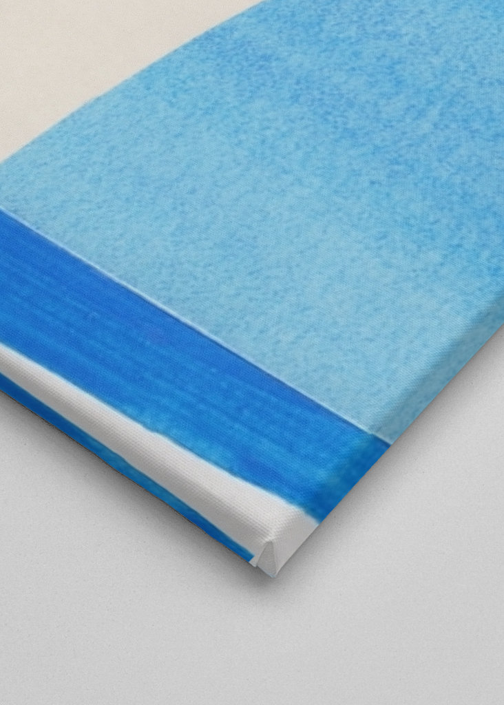 Blue Abstract Collage