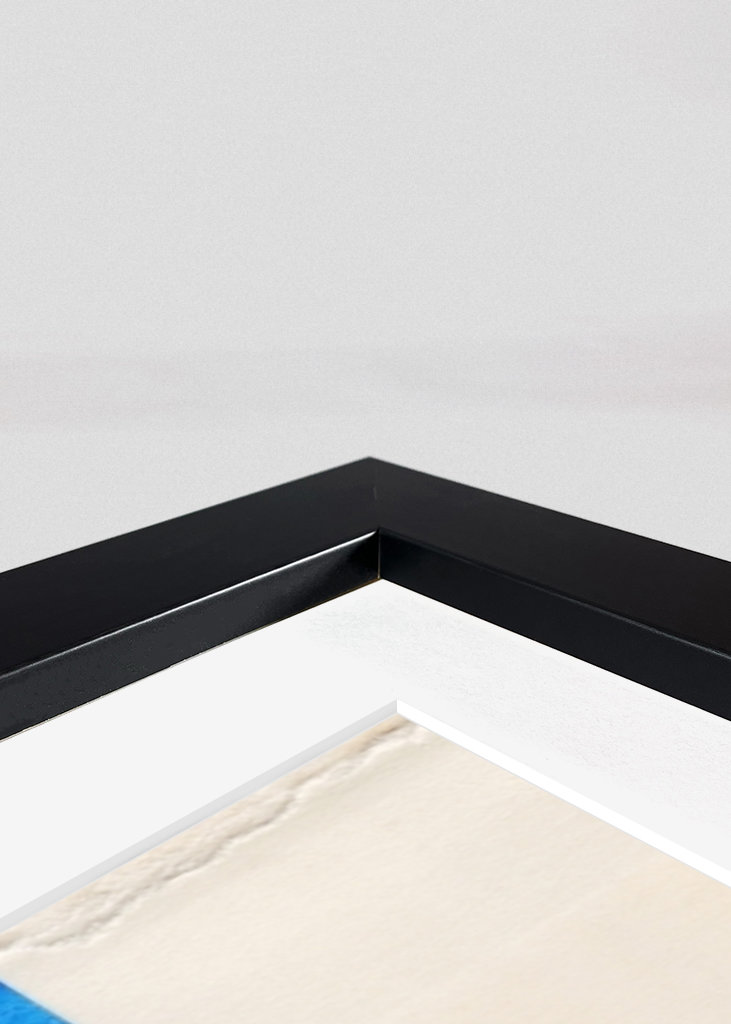 Blue Abstract Collage