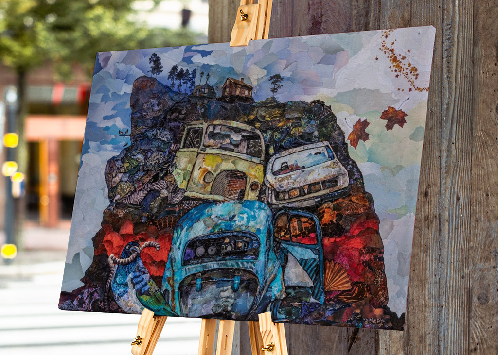 Vecchi relitti d'auto 1