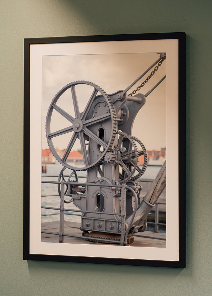 Gammel havnekran i København