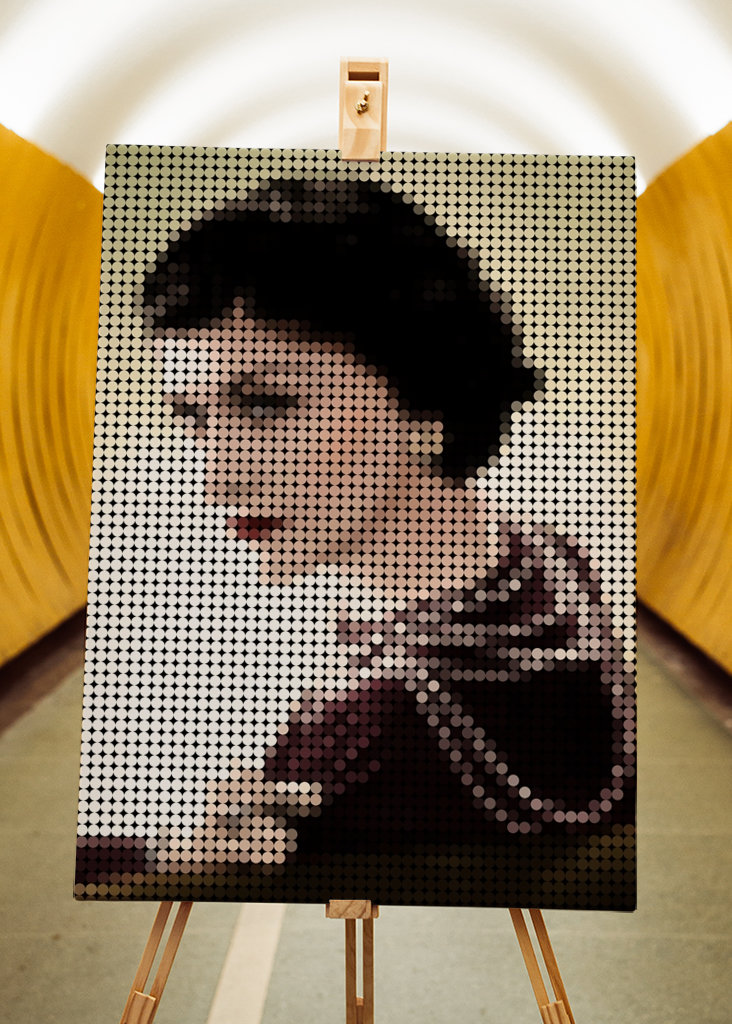 Puntíky ve stylu Coco Chanel dalam